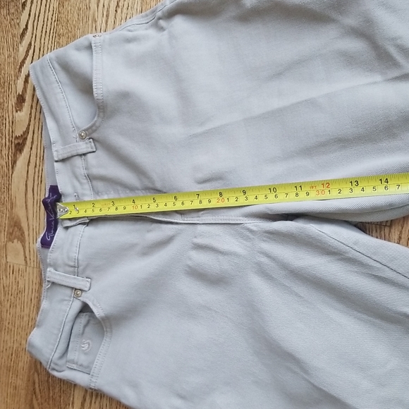 (8S) Gloria Vanderbilt Amanda "Missy" High Waist Short Cotton Blend Denim Jeans - Picture 8 of 13